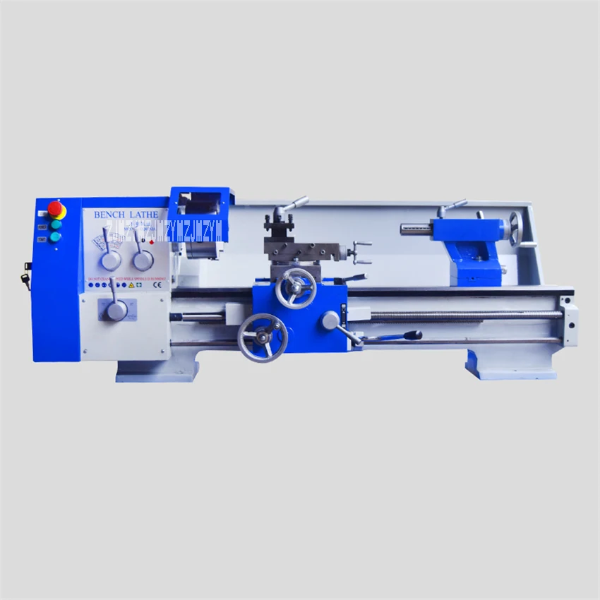 New CQ6132 Multi-function Lathe Household Desktop Mini Lathe Industrial High Power Metal Processing Machine 110V/220V/380V 1100W