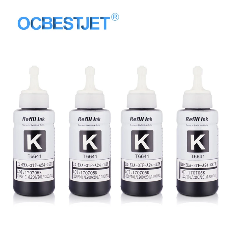 664 Dye Ink For Epson L120 L132 L210 L310 L365 L380 L382 L486 L550