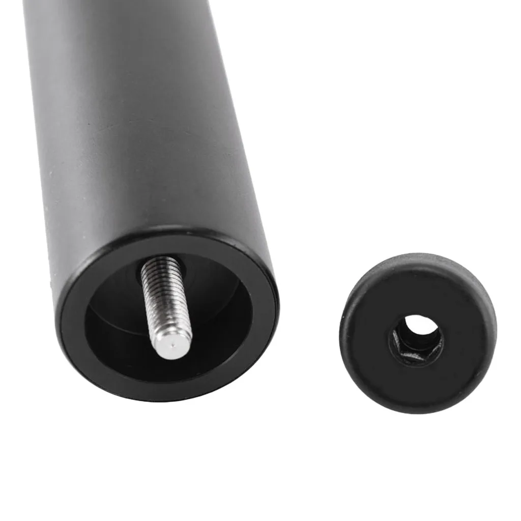 Professional Aluminum Pool Cue Extension Extender for Mazz Billiards Black