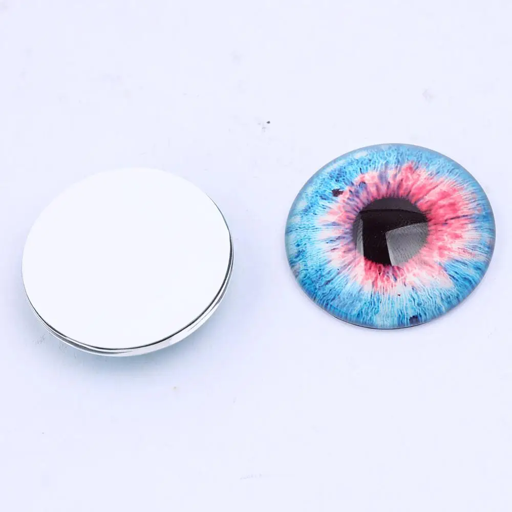 mixed pupil eye photo glass cabochon 8mm 12mm 14mm 16mm 20mm 25mm diy flatback handmade jewelry finding components