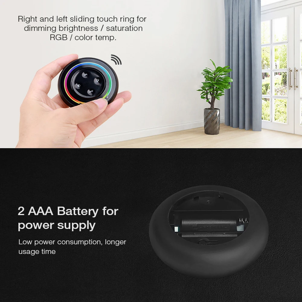 Miboxer 2.4G Sunrise Remote S1 Rainbow Remote S2 LED Controller For Milight Color Temperature/RGB+CCT LED Light Bulb Lamp