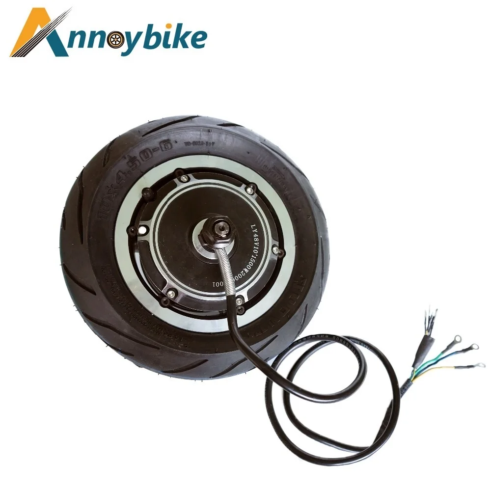 10 Inch 48V1500W 60V3000W Hub Motor DC Brushless Gearless Electric Bike  Bicicleta Electrica Scooter  Motor