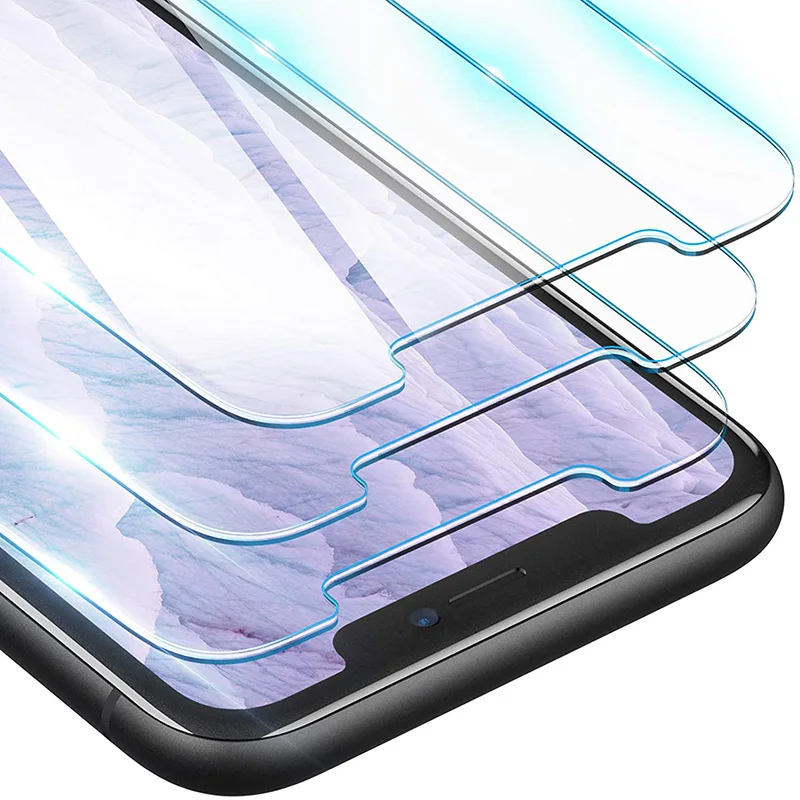4Pcs Tempered Glass For iPhone 13 11 12 Mini 15 14 Pro Max 16E Screen Protector For iPhone 6S 7 8 Plus XR XS Max image 5