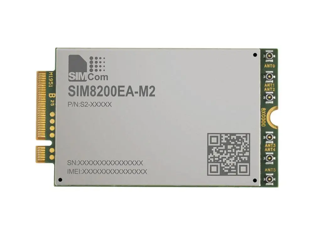 SIM8200-M2 Simcom Originele 5G Module, M.2 Form Factor, High Throughput Data Communicatie