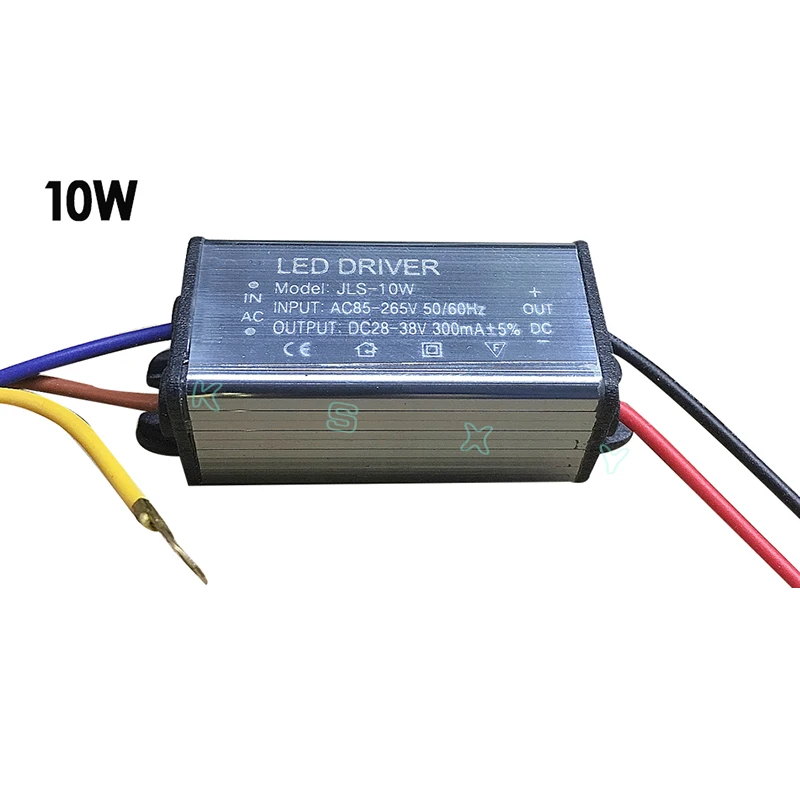 LED Driver 10W 20W 30W 50W 220mA/600MA/900MA/1500MA Power Supply Floodlight LED Driver Light Transformer IP66 Waterproof Adapter