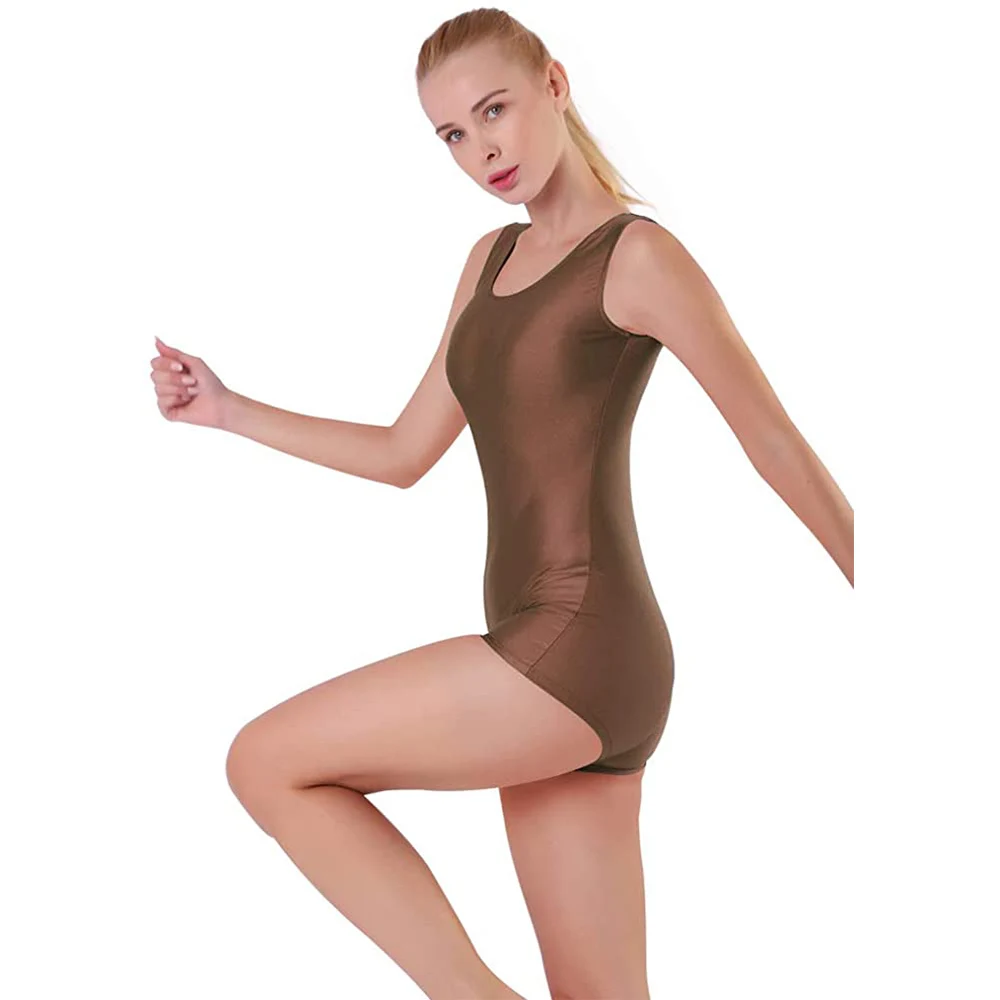 Speerise novo adulto tanque shorty unitard para as mulheres ballet dança wear treino ginástica biketards trajes unitards frete grátis