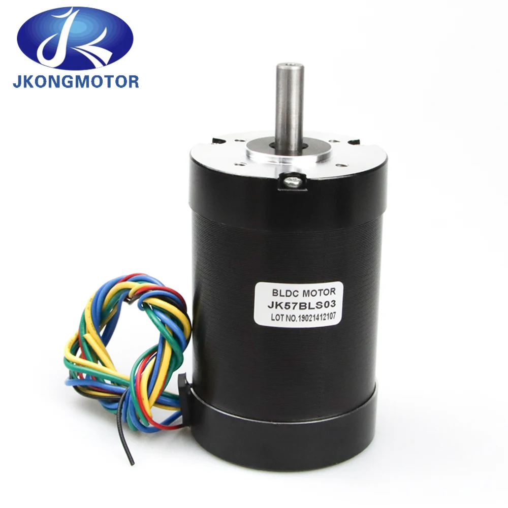 Imagem -04 - Motor sem Escova 36v 138w 5.3a e 57 mm dc Fases Polos Eixo Redondo 57*57*87 mm 033n. m 4000rpm Motor Bldc de 36v Motor Bldc com Corredor