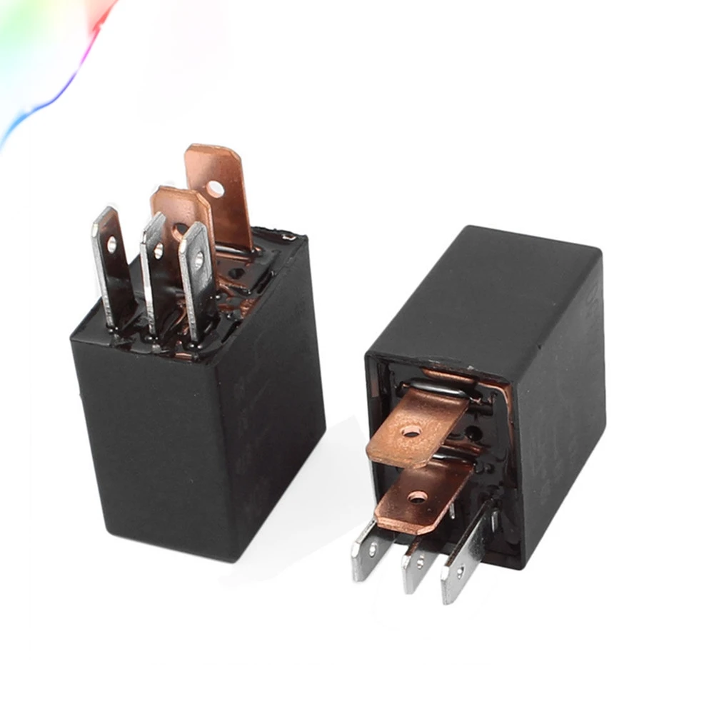 20pcs/Box DC 12V 24V 40A Rated Current 1NO 1NC SPDT 4/5 Pins Car Automotive Alarm Relay