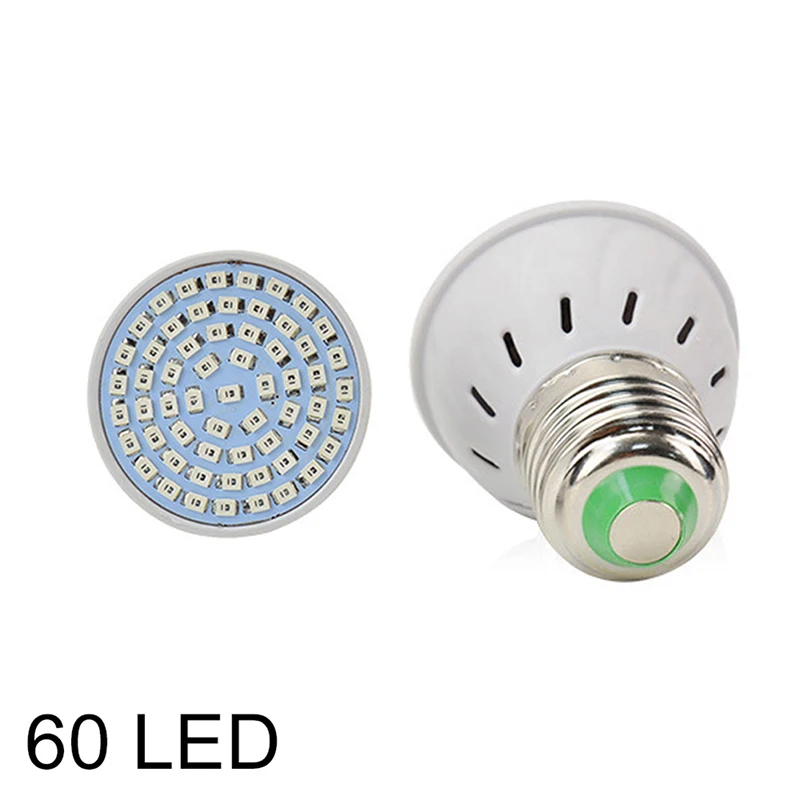 60/80 220V LED coltivano la lampadina della luce E27 per lo spettro completo idroponico della pianta