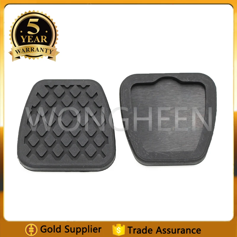 2PCS Brake Clutch Pedal Rubber Cover 46545-SA5-000 46545SA5000 46545 SA5 000 Fits For Honda Accord CRV Civic