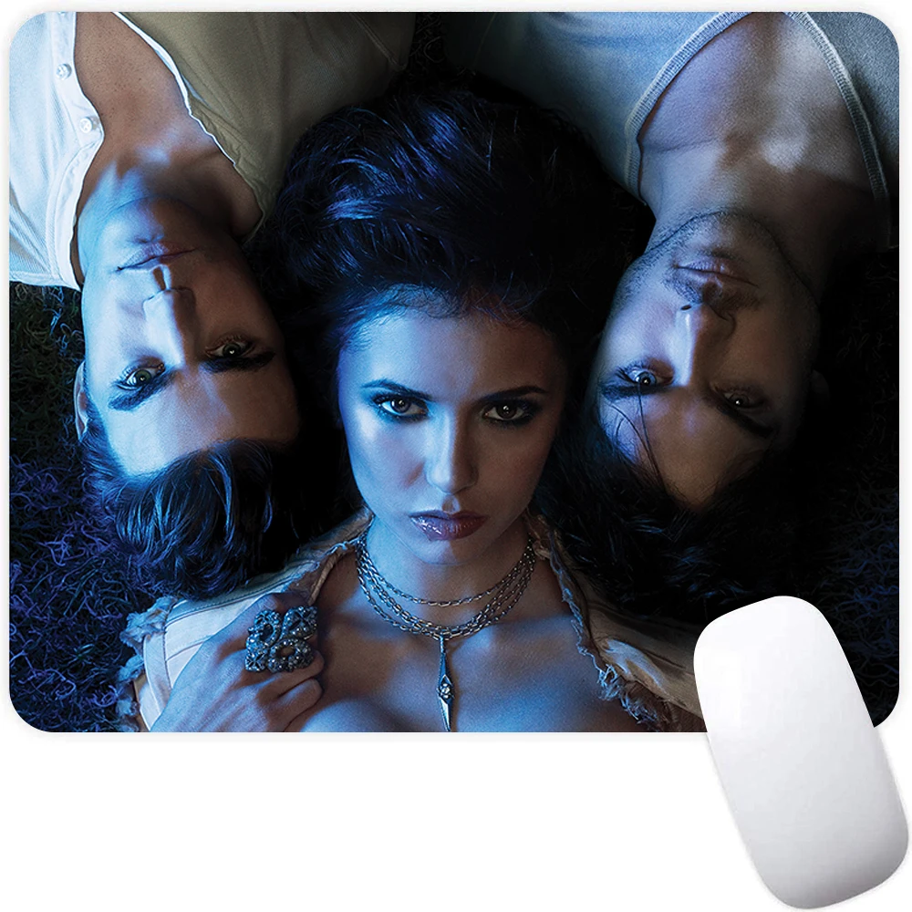 Small Gaming Mouse Pad XXL Computer Mousepad PC Gamer Mouse Mat Laptop Mausepad The Vampire Diaries Carpet Keyboard Mat Desk Pad