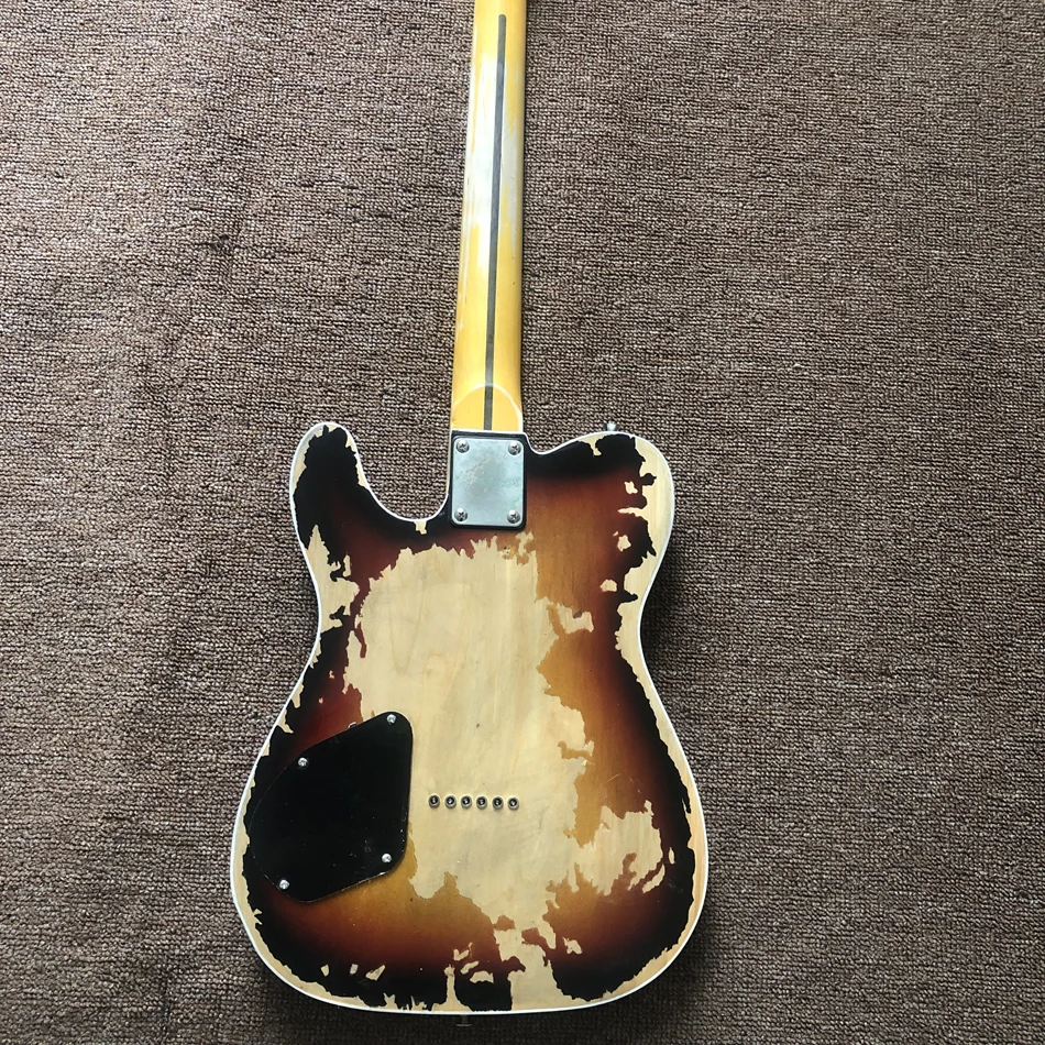 Custom Shop  Handmade Telecast Electric Guitar,Limited Andy Tele Version,Master Build Relic TL Guitar,Boom Switch,H-S Control