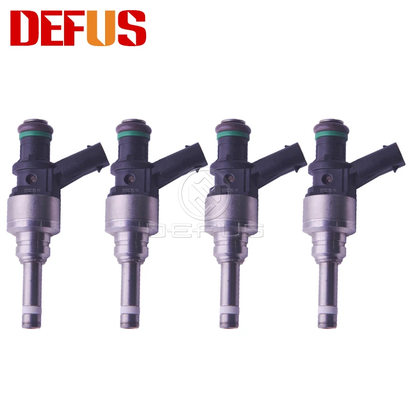 4pcs GDI Fuel Injector For Audi RS3 RSQ3 TTRS 2.5L 09-15 Nozzle 307K031H 307K031L 307K031F FJ1137 06E906036AC Bico Injection