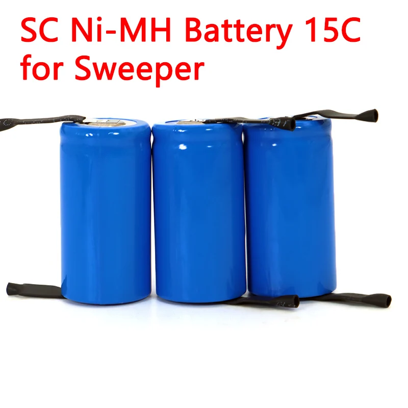 SC 1.2v Ni-MH 2000mAh 21410Rechargeable battery for Vacuum cleaner Sweeper Drone Electric drill battery DIY nickel sheet