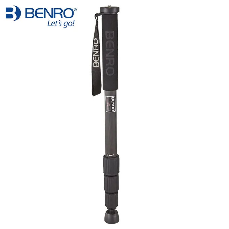 lightweight and flexible portable 4 kneets professional carbon fiber monopod BENRO C28T