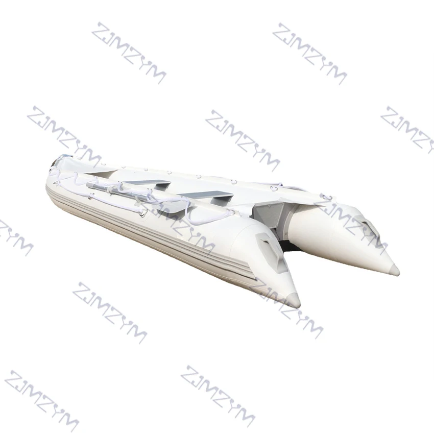 370cm Length Small Boat Inflatable Boat Kayak Fishing Inflatable Boat 0.9mm PVC Inflatable Boat With Paddle GTK370