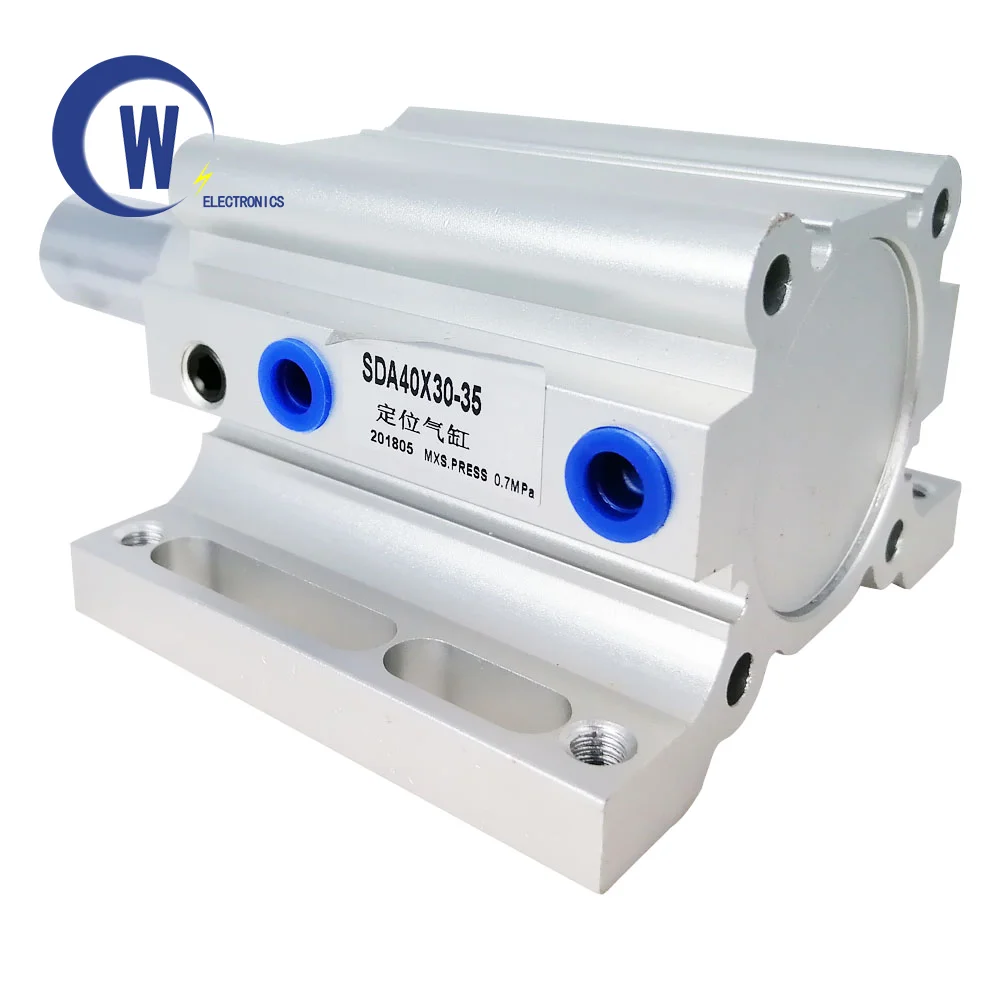 

Cutting machine positioning cylinder, automatic loading and unloading seat, pneumatic aircraft cylinder with bracket