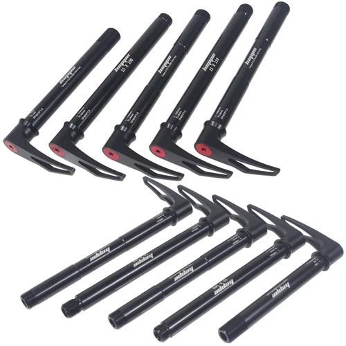 Imagen 2 del producto Brocheta de eje de horquilla delantera de eje pasante de bicicleta HEPPE 15x100 15x110 MTB bicicleta de carretera de liberación rápida M15xP1.5 piezas de bicicleta de paso de rosca