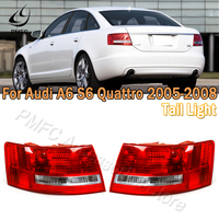 PMFC Tail Light For Audi A6 S6 Quattro 2005 2006 2007 2008 Without Bulb Brake Light Car Light Assembly 4F5945096M 4F5945095M