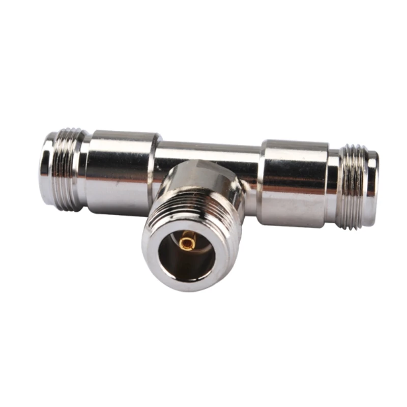 Eightwood 5 قطعة N سلسلة RF محول محوري N جاك أنثى إلى 2 N جاك موصل سالب 3 طريقة نسخة طويلة