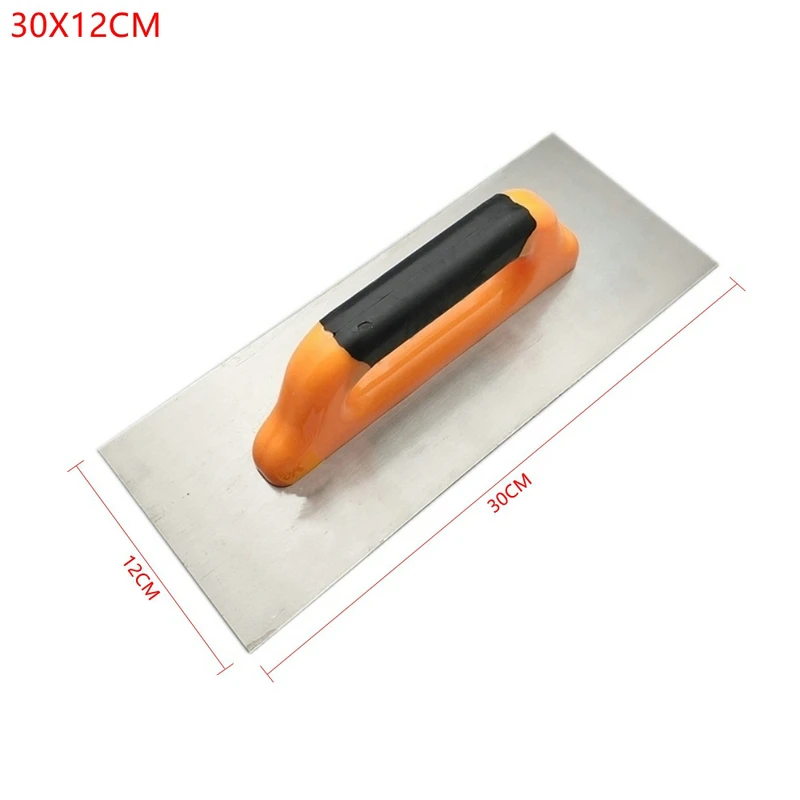 Professional Plaster Trowel Plastering Skimming Trowel Tile Flooring Grout Float Tiling Tool Wall Concrete Scraping Tool