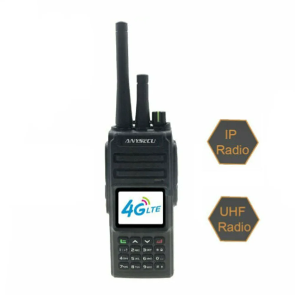 

Anysecu 4G-DS1560 Network Radio R1560 Work Real-Ptt UHF 400-520MHz Transceiver