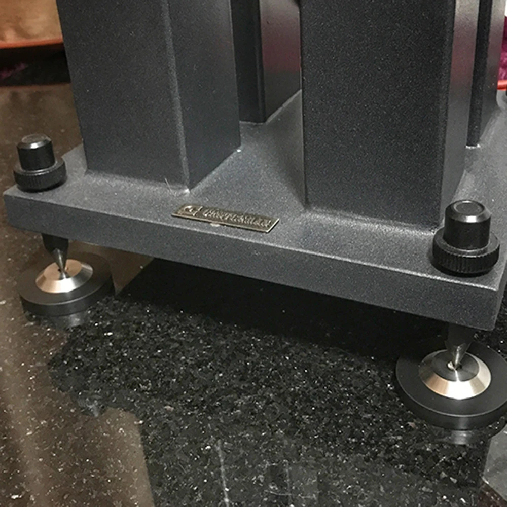 Hi-End 39X13mm 2/4/8Pcs Speaker AMP DAC CD Spike Base Pad Isolation Feet Improve Sound