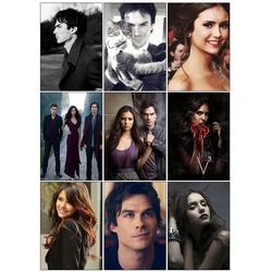 DIY Vampire Diaries Full Diamond Painting Kits Picture of Rhinestone Cross Stitch Embroidery Decorative Paintings Wall Stickers