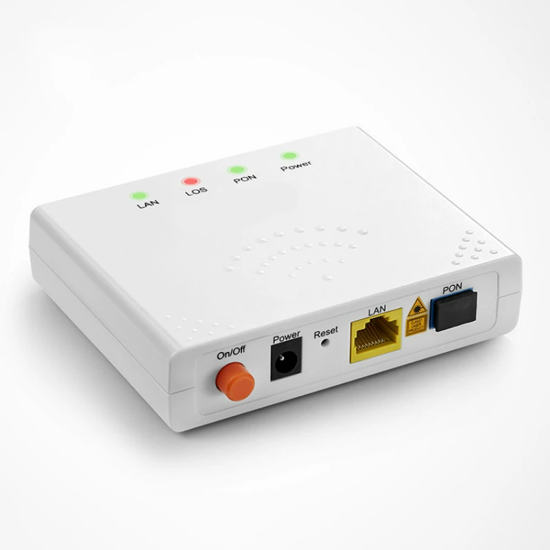 ONU GPON 2.5G 10/100/1000M RJ45 Gigabit gpon ont 1 obsługi ge Realtek GPON ONU 2.5G dla HUAWEI XIAOMI przełącznik