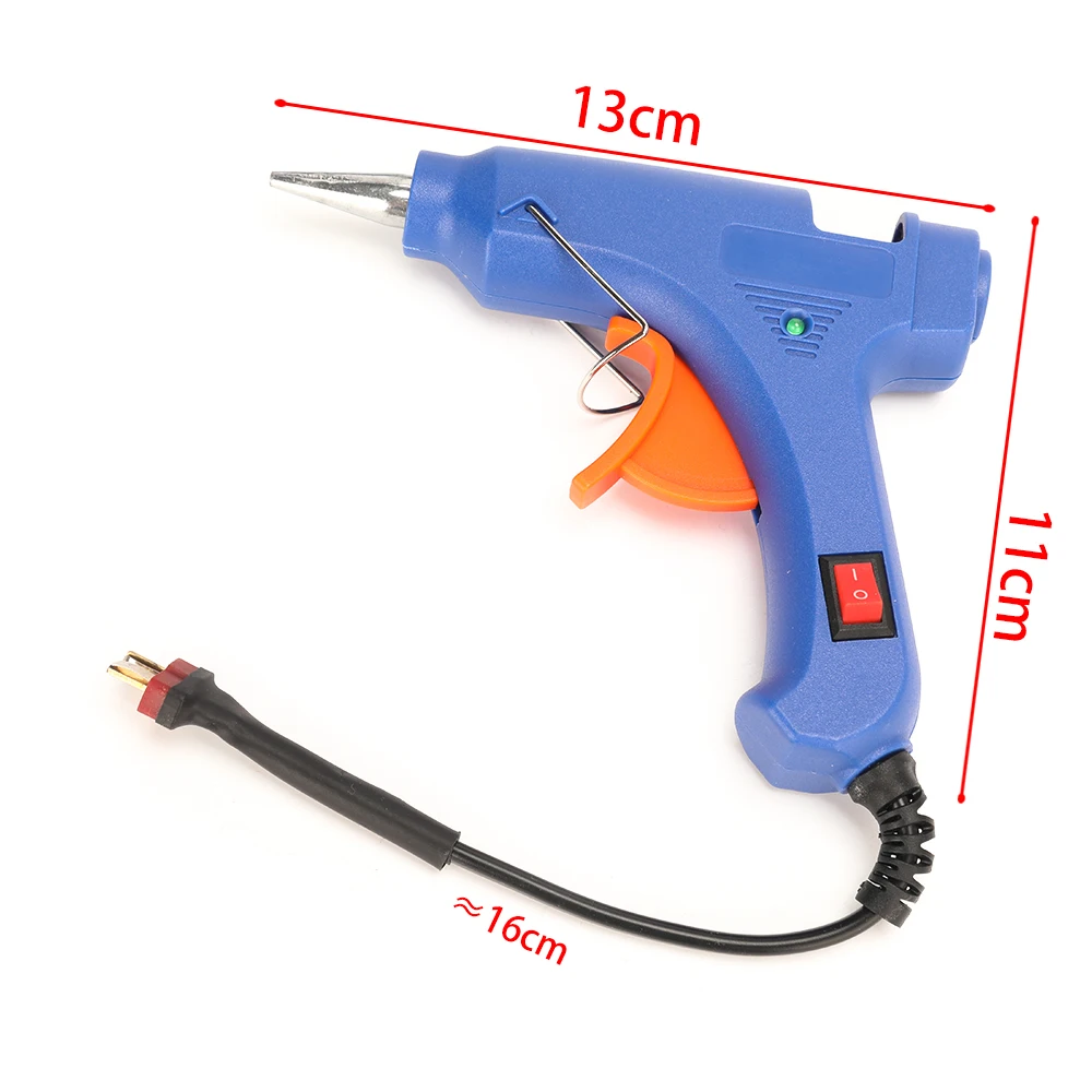 DC 12V 20W Hot Melt Glue Gun Home DIY Repair Tool Use 7mm Glue Sticks For RC model Outdoor repair