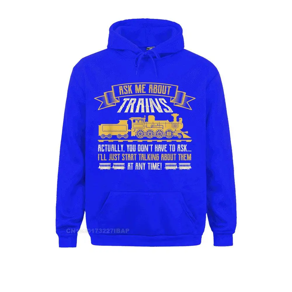 Vintage Train Funny Railway Locomotive Railroad Trains Hoodie Family Ostern Men Hoodies Printed On Clothes Special Sweatshirts