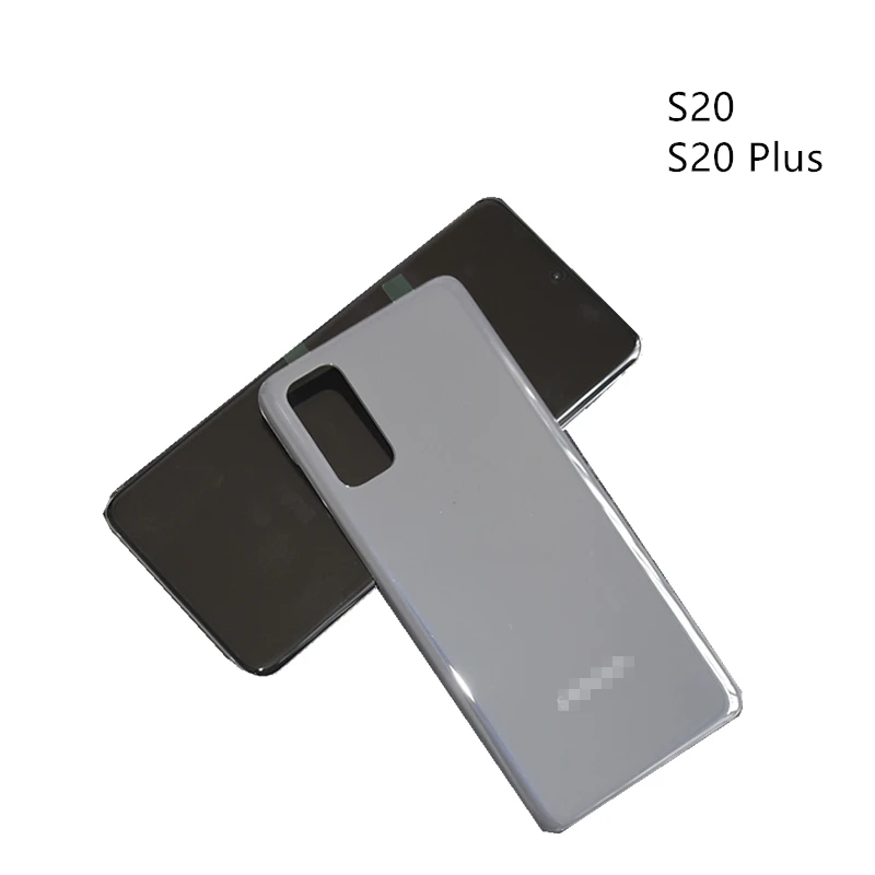 Back Cover For SAM S20 S20plus S20ultra Battery Back Case Replacement Back Glass With Lens Cap