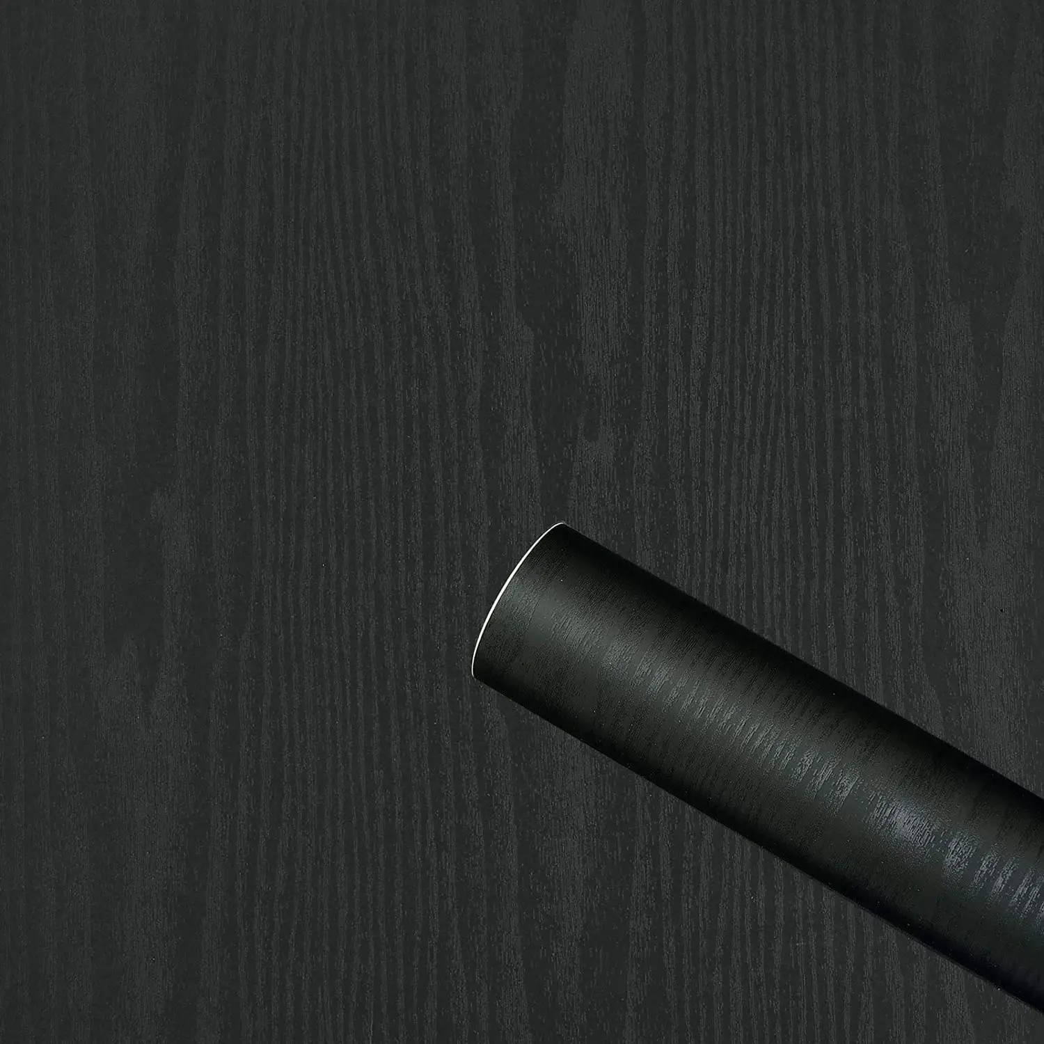 

Настенные Стикеры из черного дерева, самоклеящаяся водонепроницаемая пленка для украшения полки