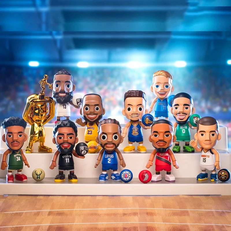 

Basketball Star James Harden Curry Owen Blind Box Guess Bag Caja Ciega Toys Doll Cute Anime Figure Desktop Ornaments Collection