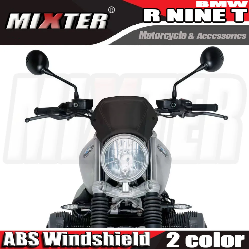 카페 레이서 윈드 스크린 윈드 디플렉터 바이저, BMW R NINE T RNINET R9T 2014-2024 R NineT 2023, 오토바이 액세서리