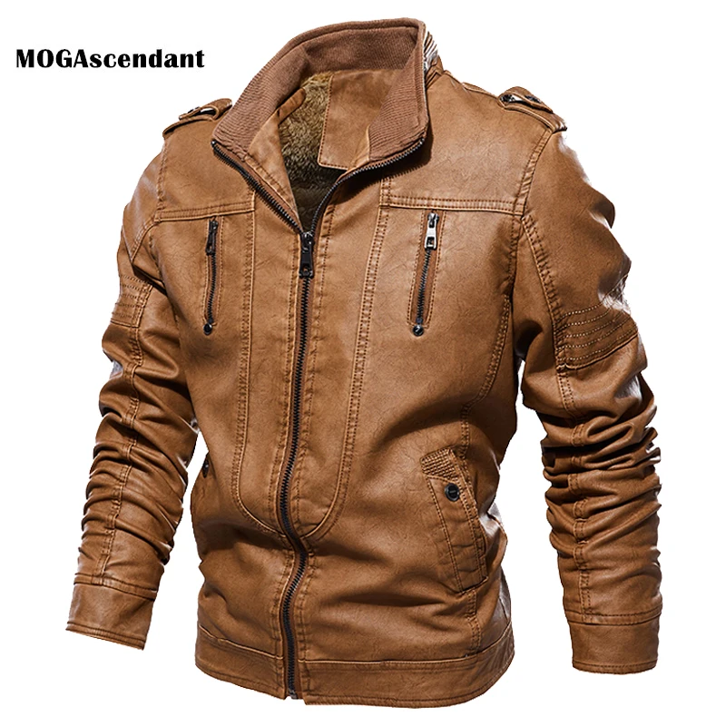 

Мужская зимняя куртка из искусственной кожи Chaqueta Moto Hombre мотоциклетная теплая ветровка с капюшоном PU куртки верхняя одежда бейсбольная куртка