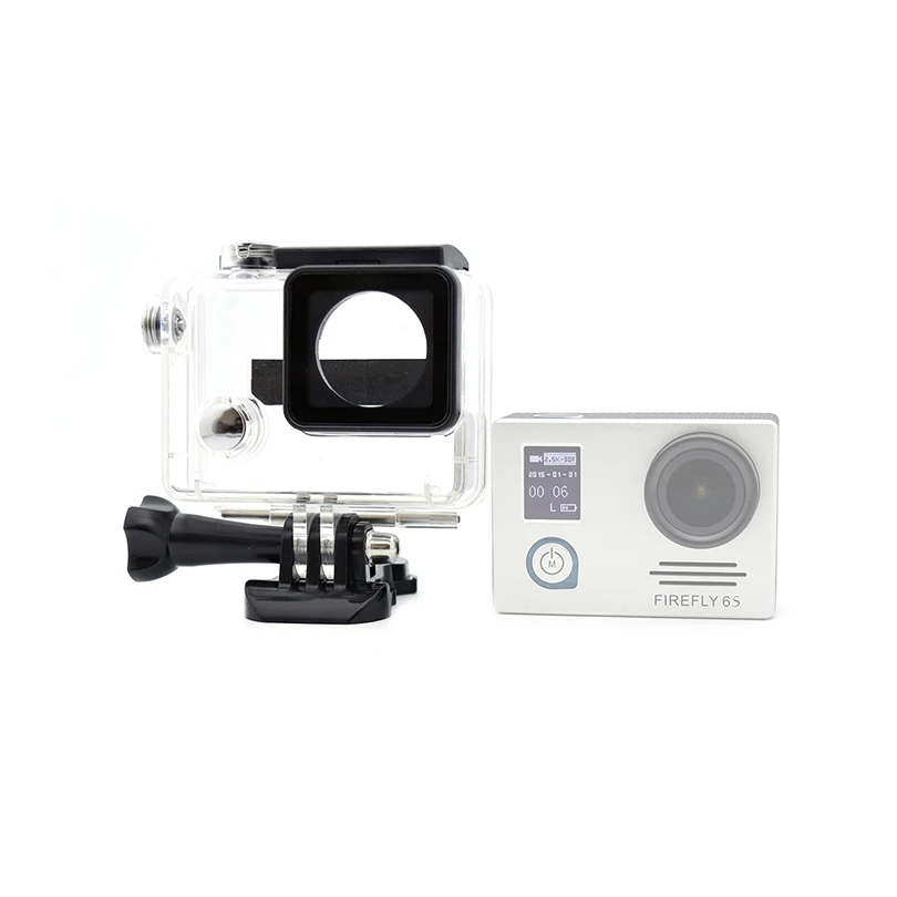 Custodia impermeabile FIREFLY 8SE ABS protettiva per Hawkeye 8S 6S 7S Action Camera versione grandangolare/non distorta