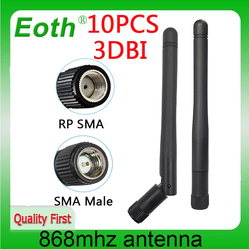 868MHz antenna lora lorawan 915MHz 3dbi SMA Male straight antena GSM antenne 868 MHz 915 IOT antennas for gsm signal repeater