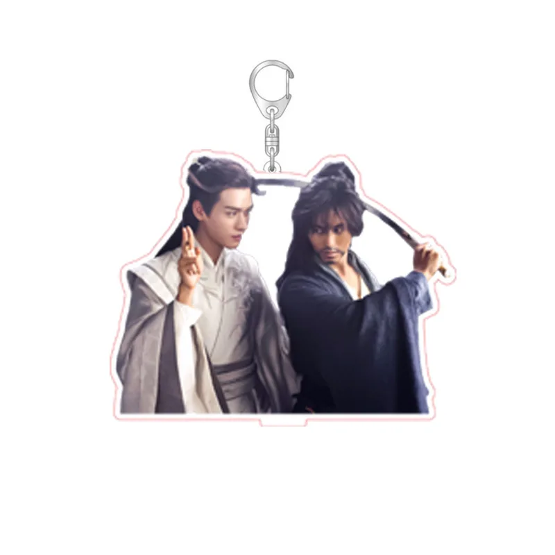 Shan He Ling Word of Honor Acrylic Keychain Zhou Zishu, Gong Jun Figure Key Chain Pendant Toys Fans Gift