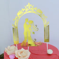 Door of love Mr/Mrs Cake Flags Love Heart Wedding Cake Topper Bride Groom Wedding Party Cake Baking Decor Engagement Cake Flags