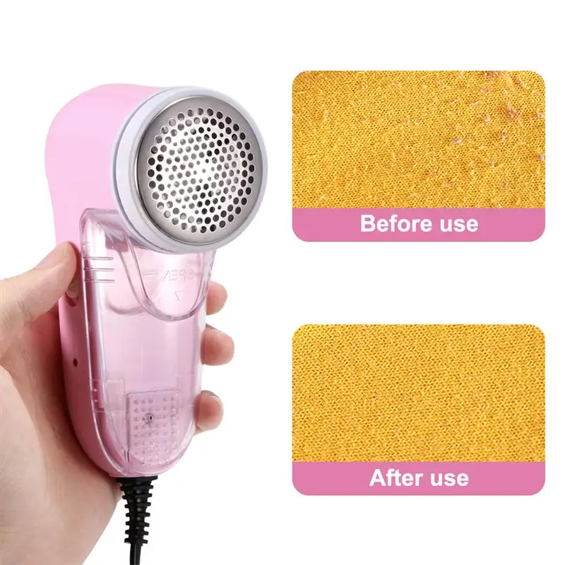 

Portable Electric Lint Removers Clothes Lint Fabric Trimmer Hairball Epilator Sweater Clothes Lint Remover USB/EU Sweater Shaver