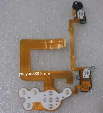 Новая задняя крышка, кнопка, гибкий кабель FPC, кабель для клавиатуры, ремонт, запасные части для зеркальной фотокамеры Nikon D5200