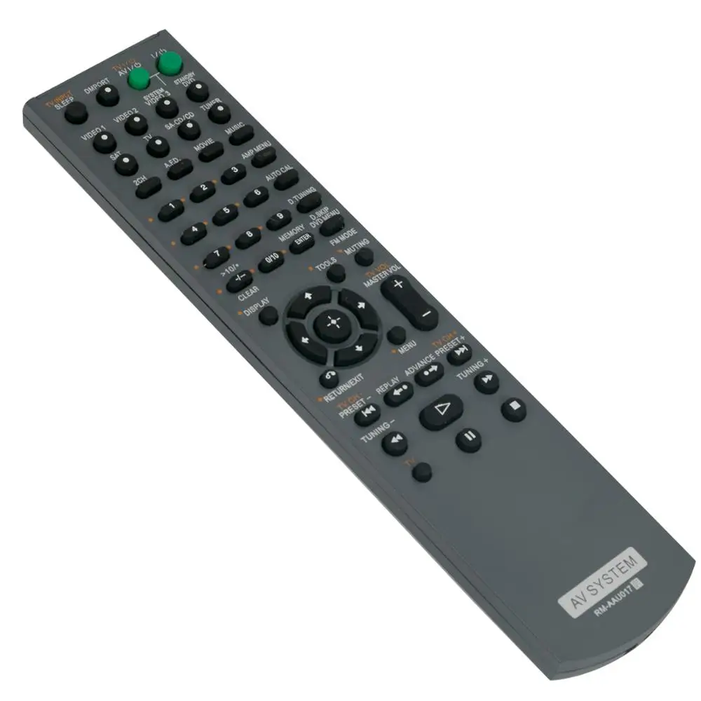 New RM-AAU017 Replaced Remote Control fit for Sony Home Theater System HT-SF2000 HT-SS2000