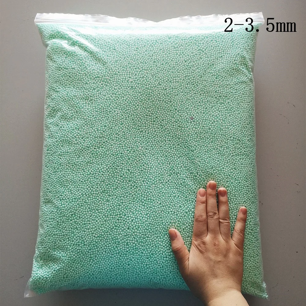 250 g/Beutel Macarons 2–3,5 mm 4–6 mm Pastell-Mini-Schaumperlen, bunte Styropor-Styropor-Füllkugeln, Basteln, DIY – Detail 10