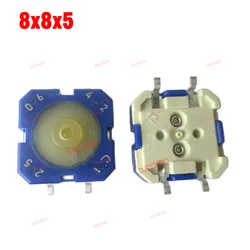 1PCS Germany Rafi 1.14.001.013/000 Waterproof Silica Gel Touch Switch 8x8x5mm Heidelberg Keyboard Printing Press Key