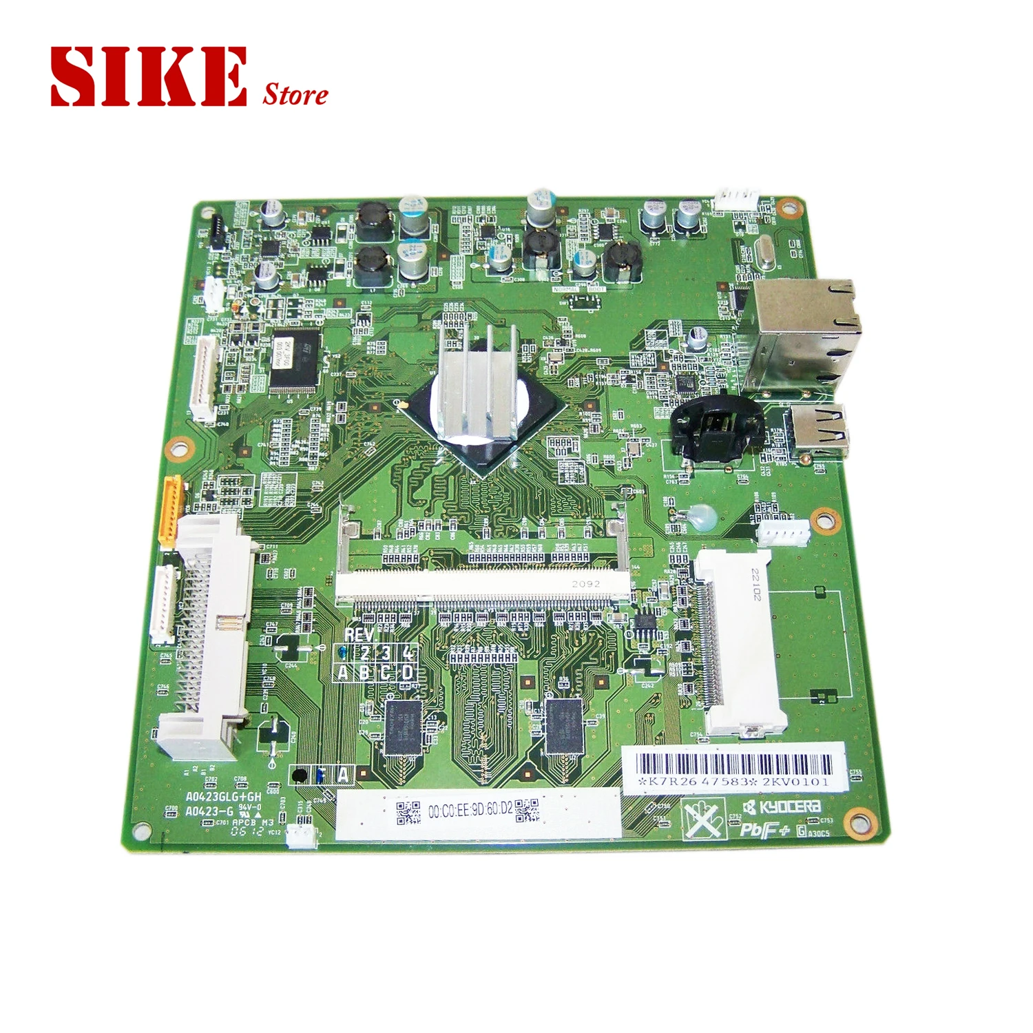 302KV94010 PARTS PWB MAIN ASSY SP For Kyocera ECOSYS FS-C5150DN FS-C5250DN C5150 C5250 Main Formatter Board 302KT94010