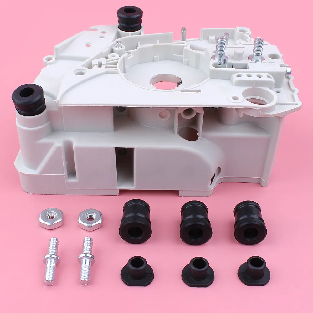 Kit dado perno barra di montaggio Buffer AV carter manovella per Stihl MS180 MS170 018 017 MS 180 170 motosega sostituire la parte бензопила