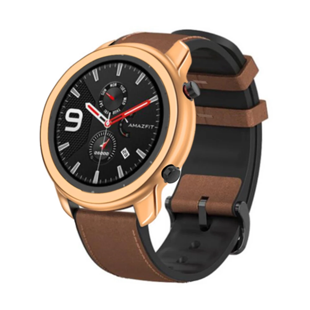 Funda protectora para reloj Amazfit GTR de 47mm, marco Protector para Huami Amazfit GTR de 47MM, carcasa de TPU suave