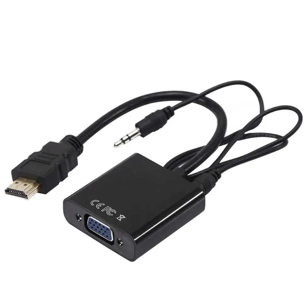 POWERMASTER PM-32015 HDMI TO VGA CONVERTER ADAPTER AUDIO OUTPUT * GL-001