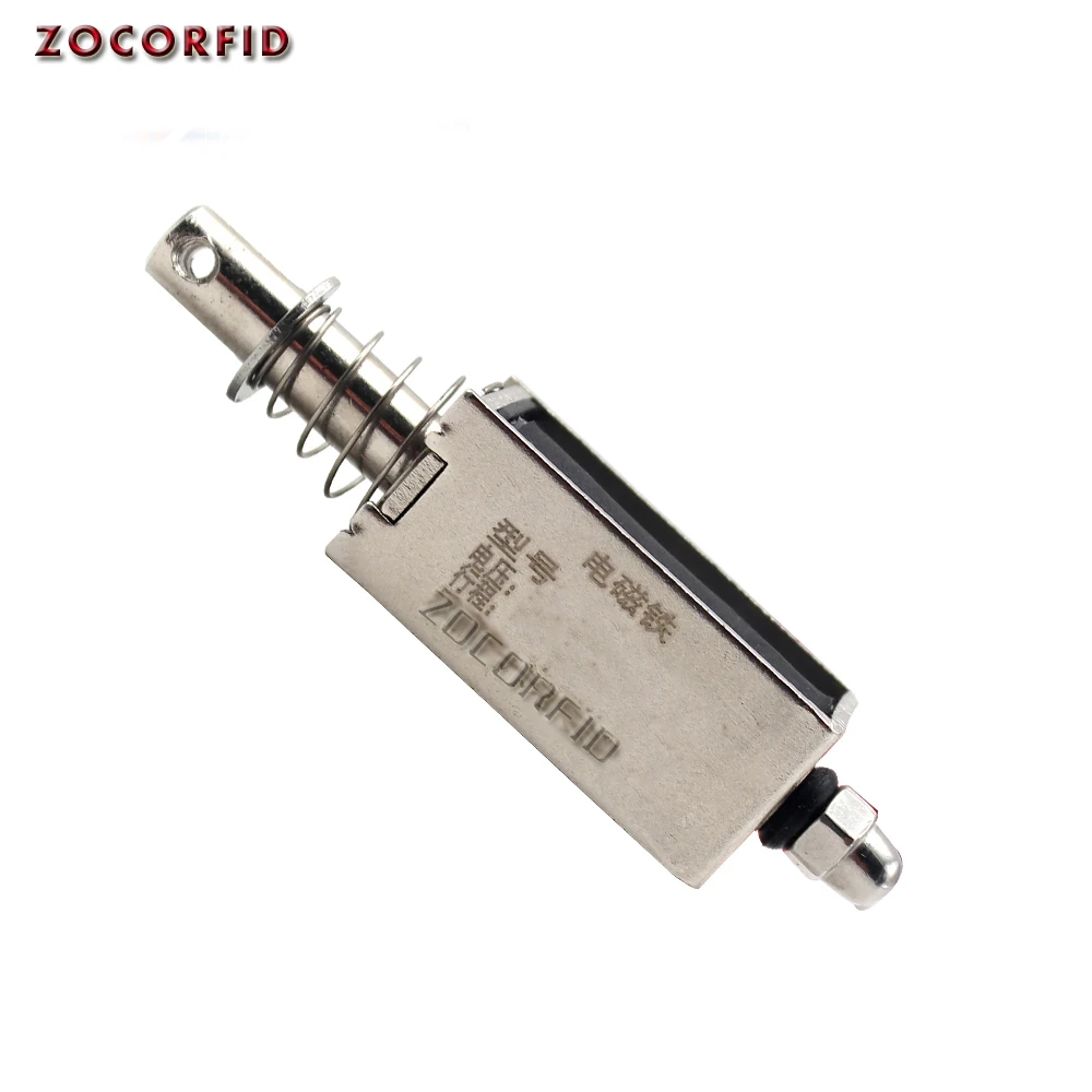 0630B ใช้งานง่ายเปิดกรอบ Actuator Linear ทนทาน Push Pull เครื่องมือ Solenoid แม่เหล็กไฟฟ้ามินิไฟฟ้าแม่เหล็ก DC ผ่าน T